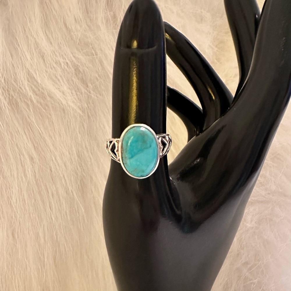 Turquoise 925 Sterling Silver Ring